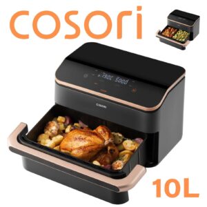 Cosori Friteuse sans huile Dual Blaze Twinfry™ Chef Edition 10L