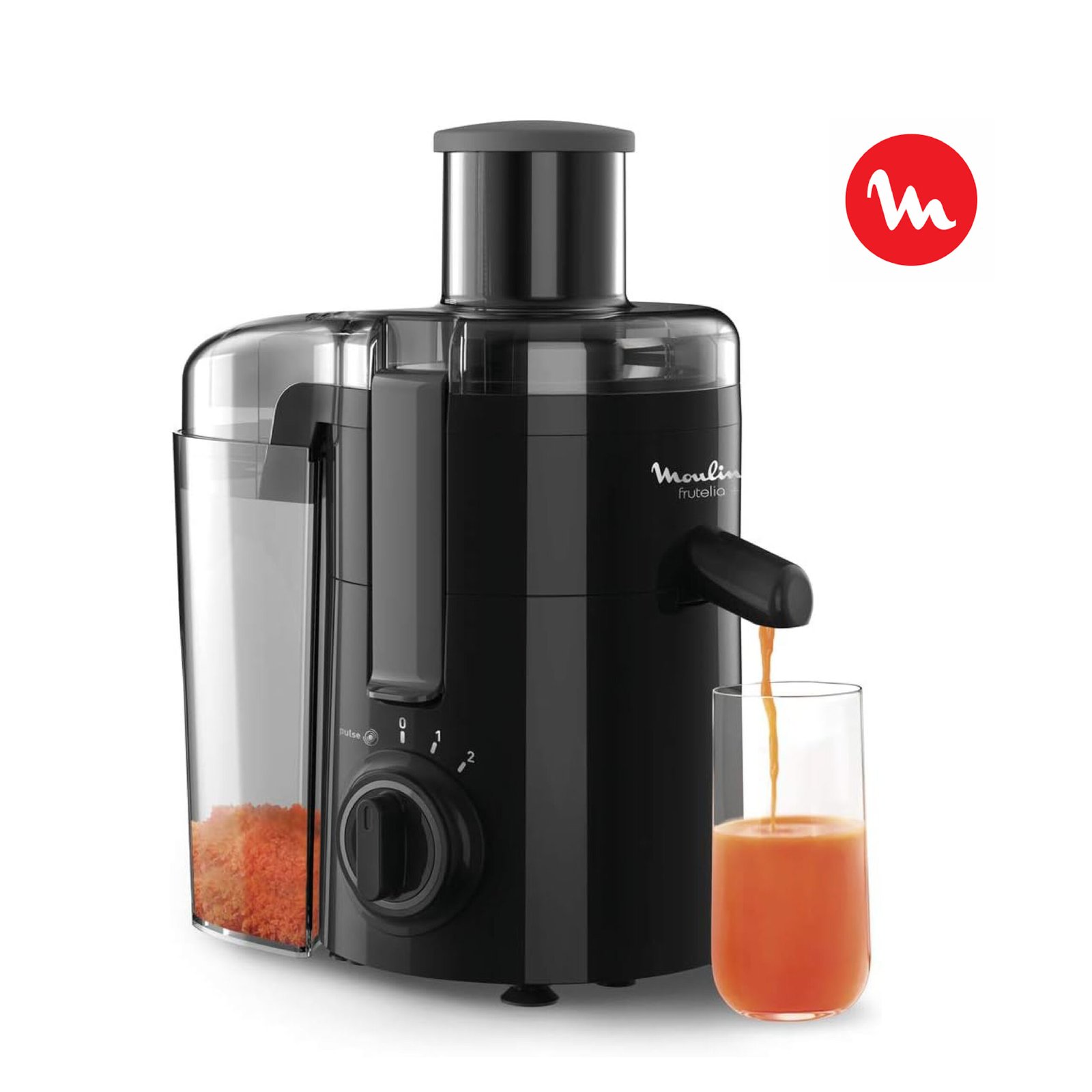 Moulinex Frutelia Plus Centrifugeuse, 950 ml, 350W, 2 vitesses JU370810