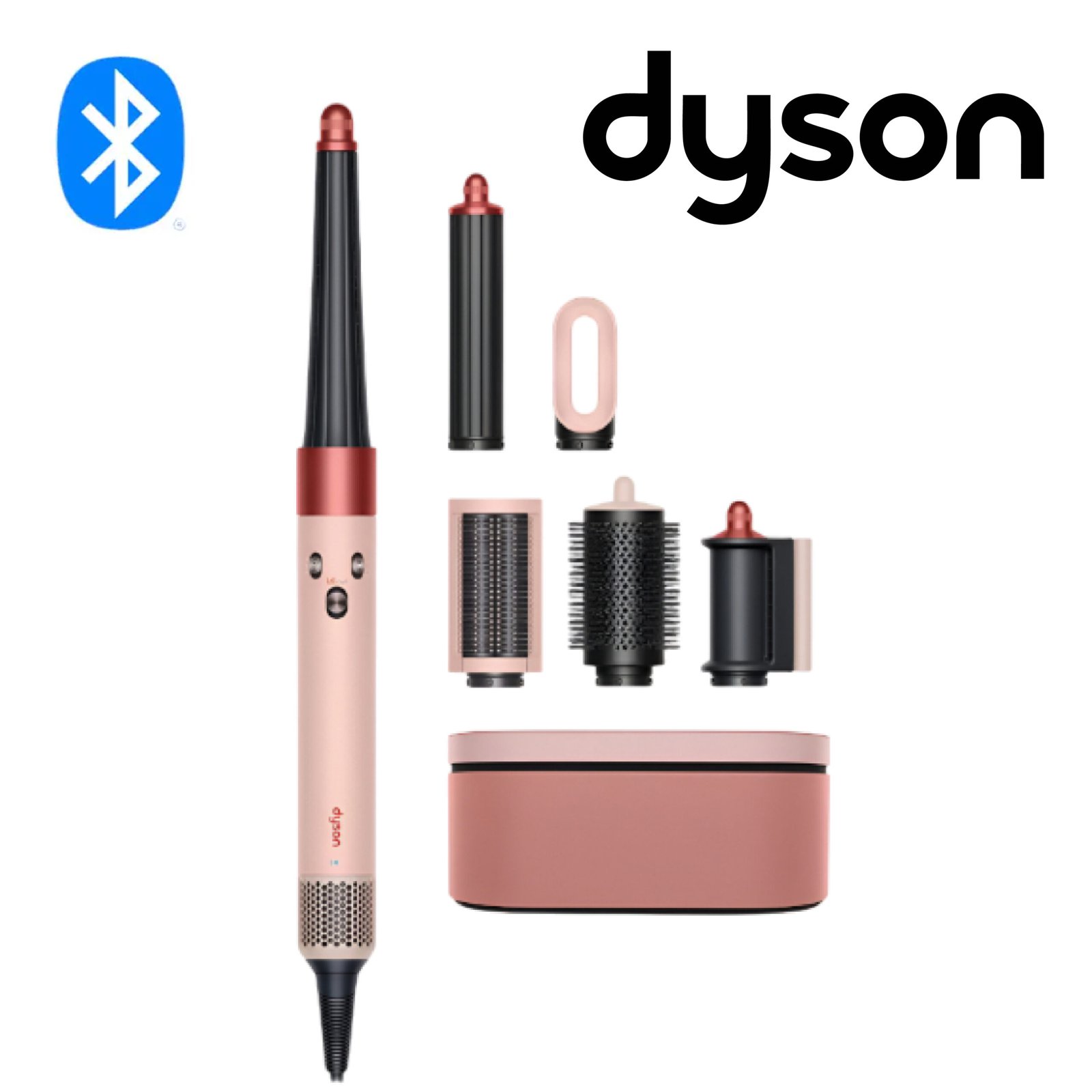 Multi-styler Dyson Airwrap i.d.™ - cheveux raides à ondulés (Rose Céramique)