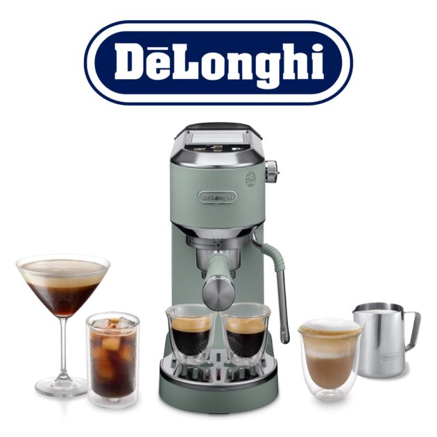 Expresso Delonghi Dedica Duo EC890.GR Vert