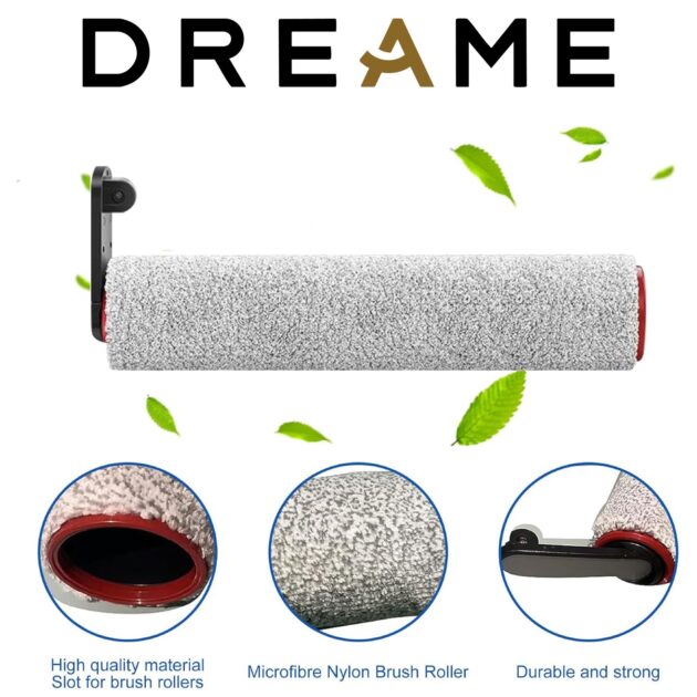 Rouleau de brosse de rechange pour Dreame H12 Pro, H12 Dual H14 Pro aspirateur sec et humide sans fil