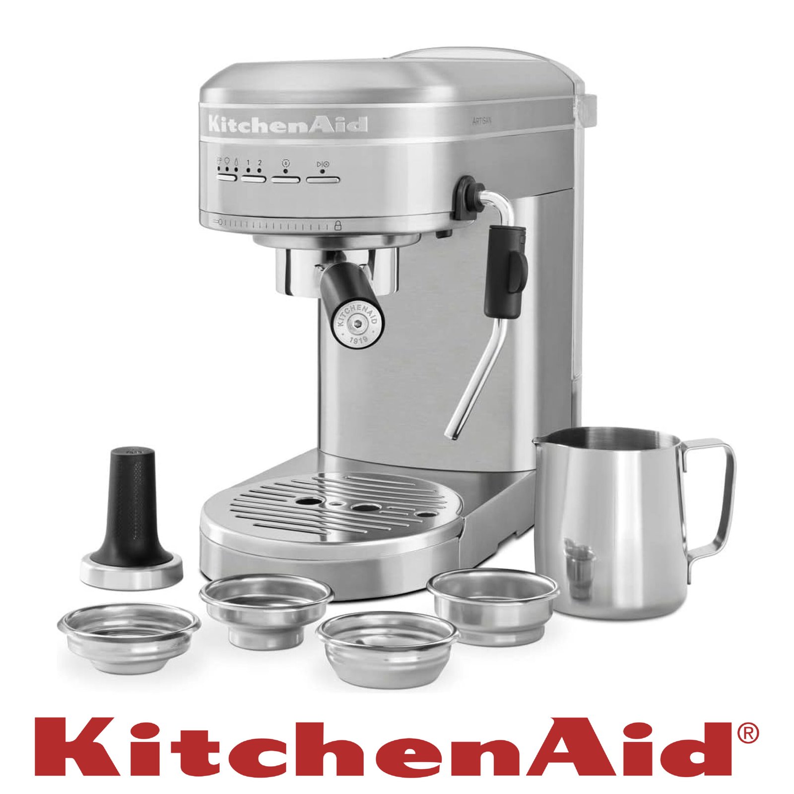 KitchenAid MACHINE À ESPRESSO - ARTISAN - ACIER 5KES6503ESX
