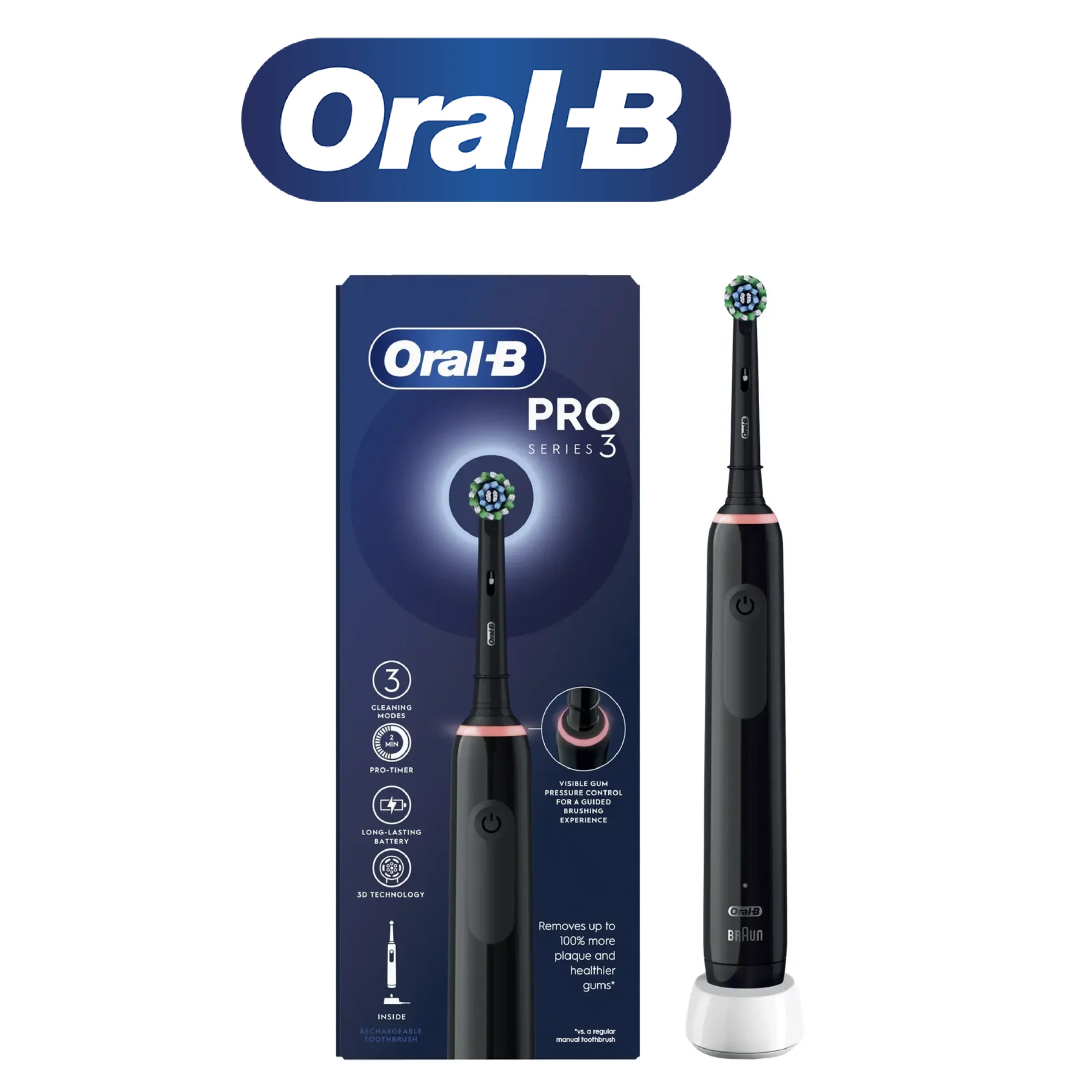 Oral-B Pro serie 3, Brosse à dents électrique