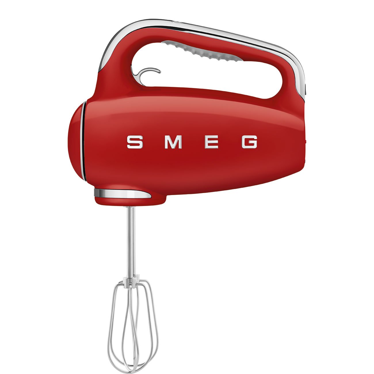 BATTEUR SMEG ROUGE 250W 9 VITESSES HMF01RDEU