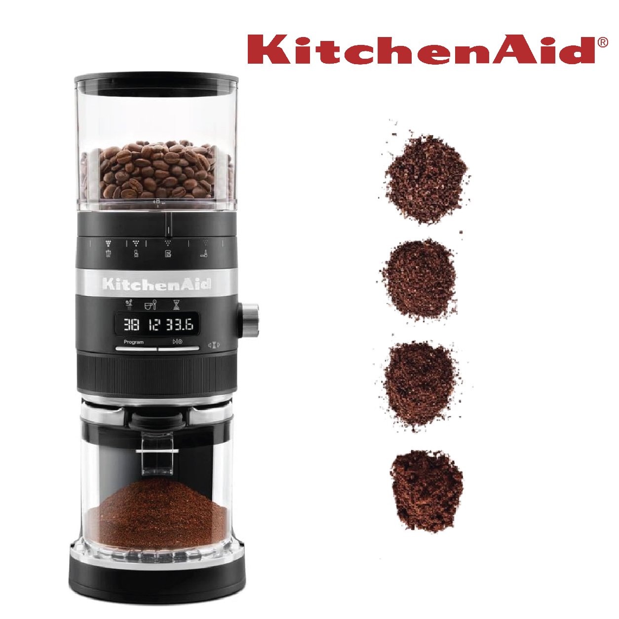 Moulin à café KitchenAid Artisan NOIR 5KCG8433EBM