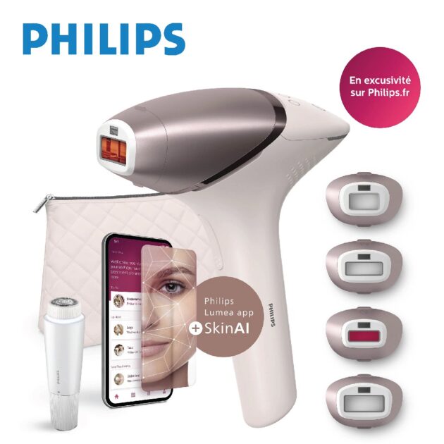 Épilateur à lumière pulsée Lumea IPL 9900 Series BRI977/00 avec SenseIQ