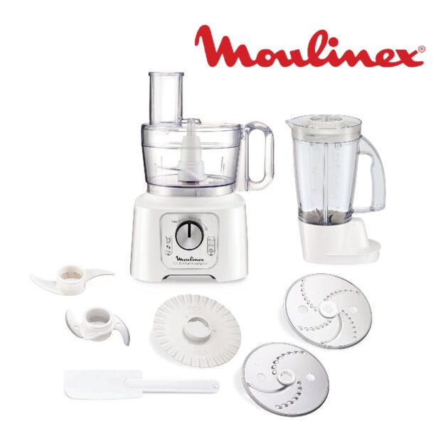 ROBOT MOULINEX DOUBLE FORCE COMPECT 25 FONCTIONS FP544111.