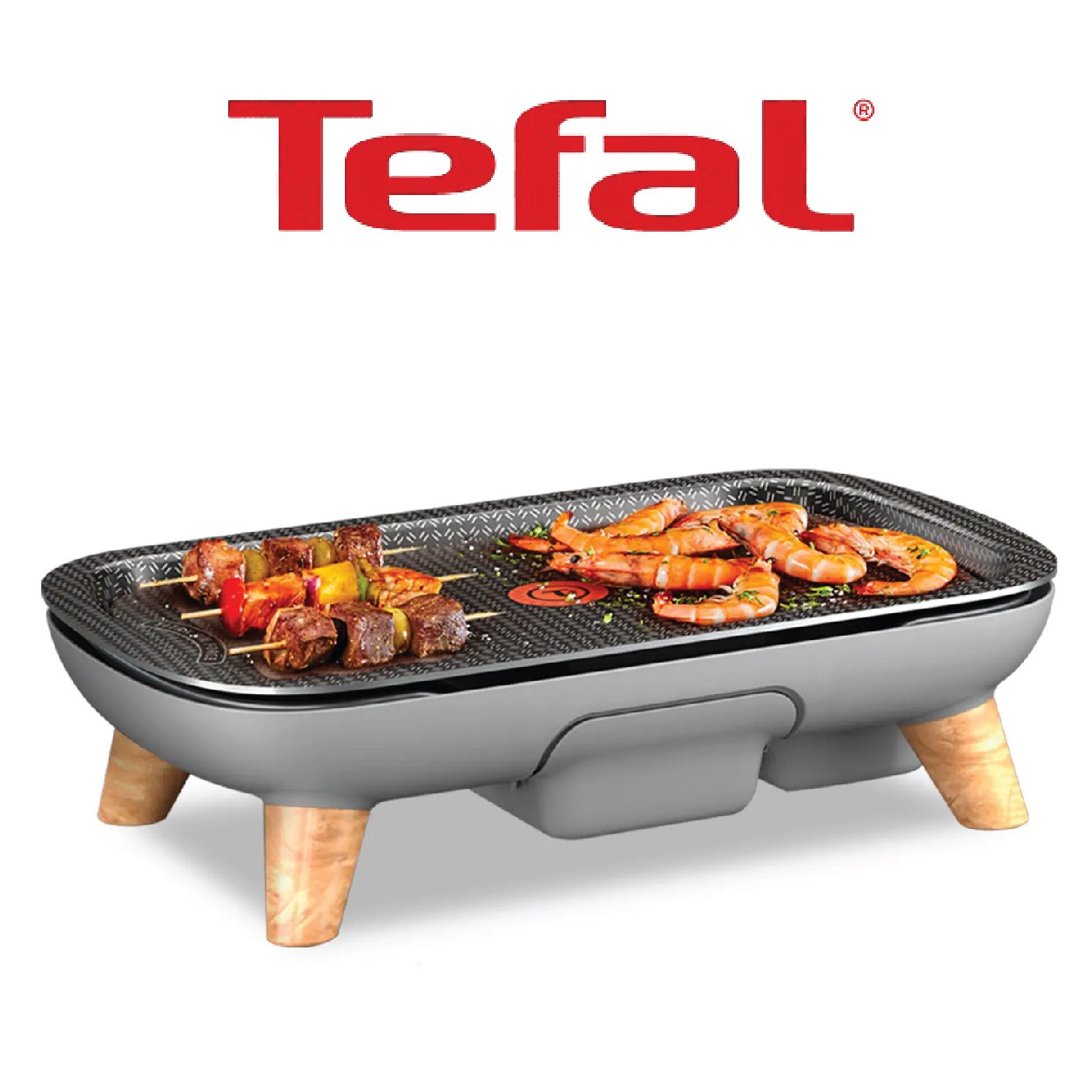Plancha Tefal Des Saveurs Gourmet 2400 W Gris CB658P01
