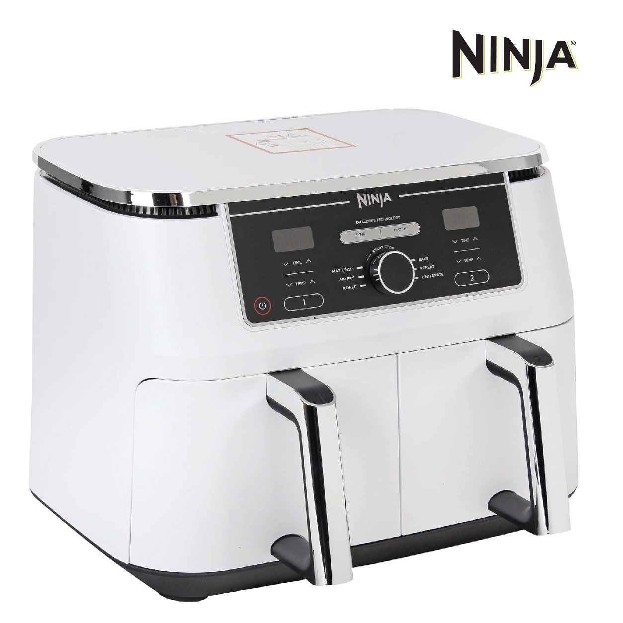 Air Fryer Ninja Double 9,5 L Blanc AF400EU