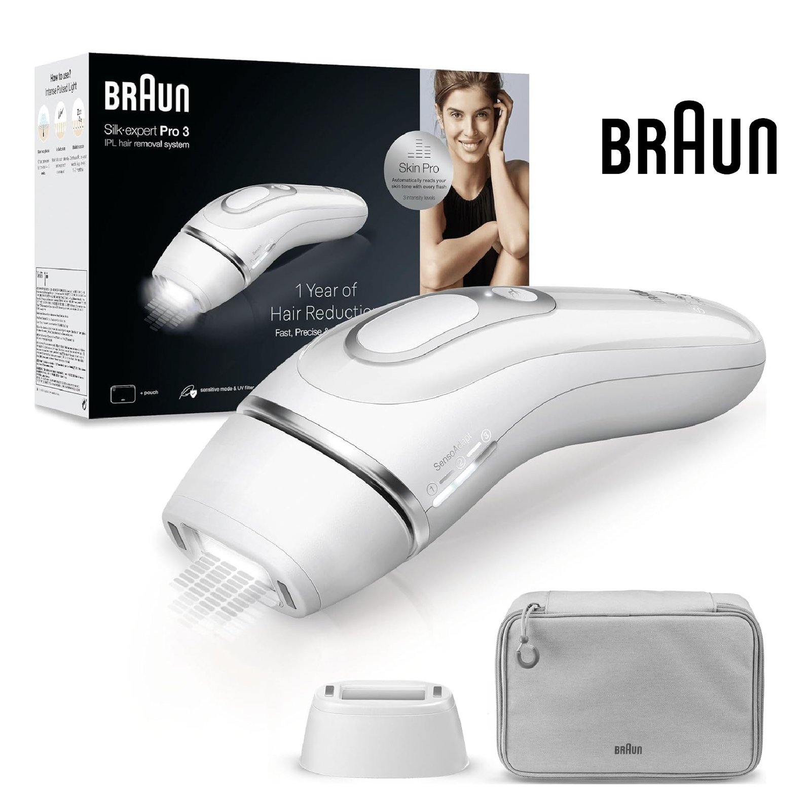 Braun Silk·expert Pro 3 épilateur à lumière pulsée PL3230