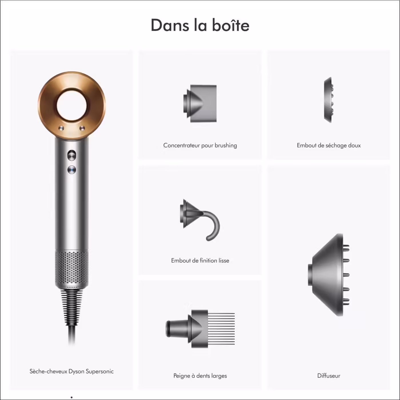Dyson Sèche-cheveux Supersonic™ Fuchsia/Nickel HD07 - Image 9