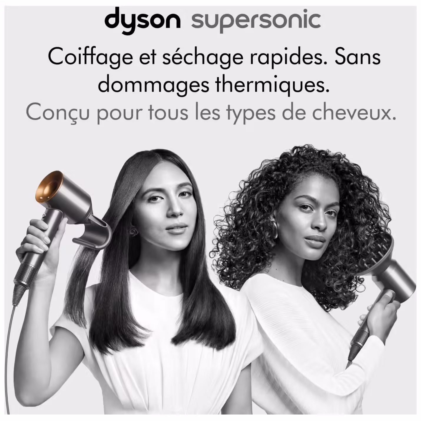 Dyson Sèche-cheveux Supersonic™ Fuchsia/Nickel HD07 - Image 2