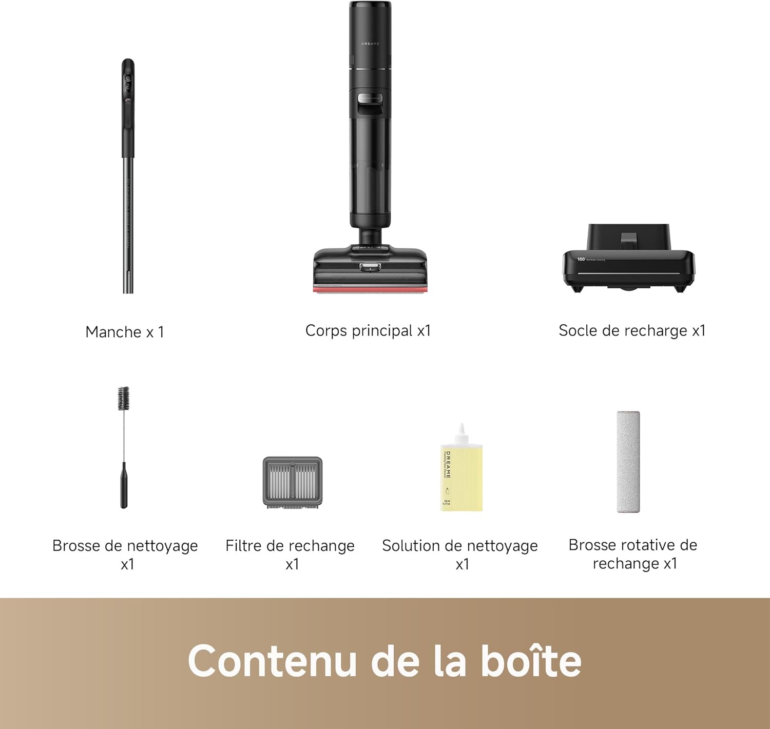 Dreame H15 Pro FoamWash Aspirateur Laveur, Nettoyage Ciblé - Image 13