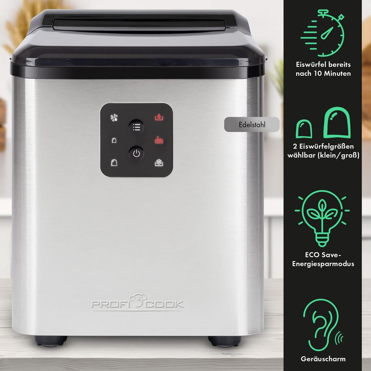 Profi Cook Machine à glaçons, Capacité 1,5 Litres, PC-EWB 1253 - Image 4