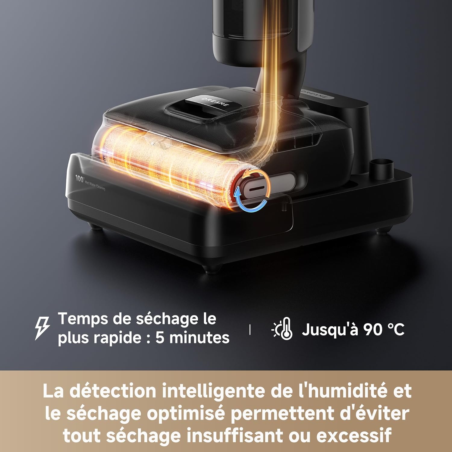 Dreame H15 Pro FoamWash Aspirateur Laveur, Nettoyage Ciblé - Image 10