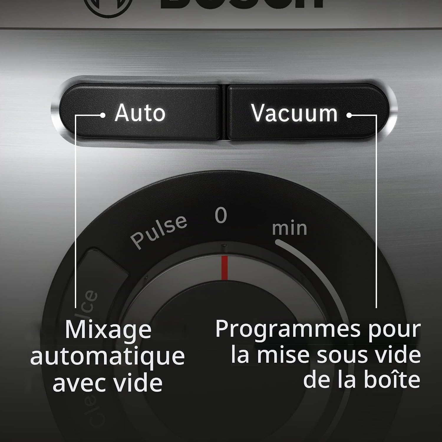 Bosch Blender sous vide VitaPower Série 8 – Grande préservation des vitamines – Gourde to go avec valve sous-vide – 1,5 L – 1000W -MMBV622M - Image 6
