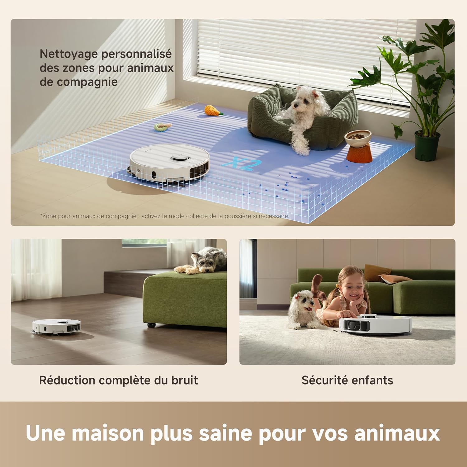 dreame L10s Ultra Gen 3 Kit Robot Aspirateur Laveur, Brosse Latérale Rétractable à Levage - Image 3