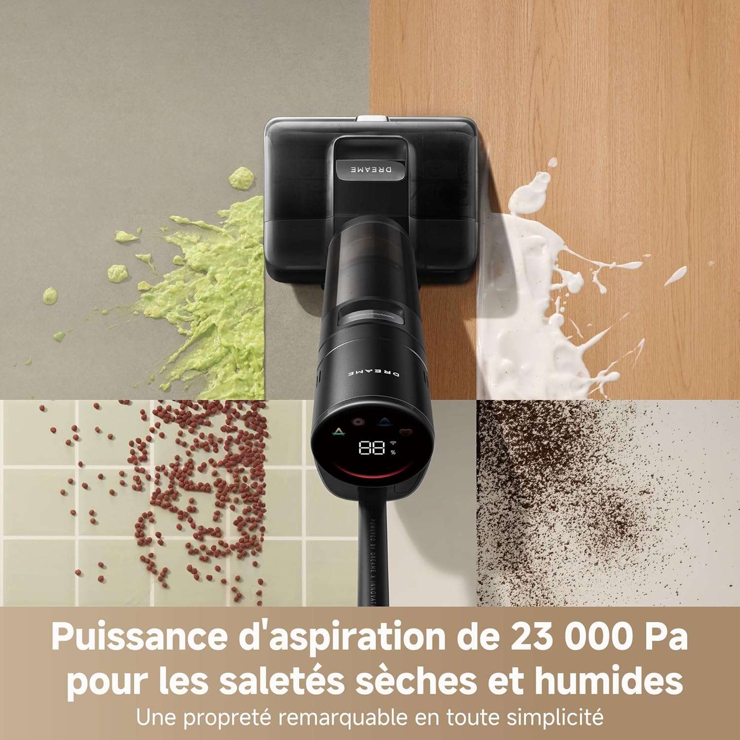 Dreame H15 Pro FoamWash Aspirateur Laveur, Nettoyage Ciblé - Image 2