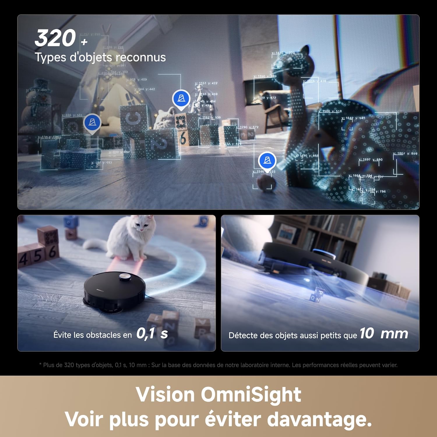 Dreame X60 Pro Ultra Complete, Robot Aspirateur et Laveur, 42 000 Pa, UltraExtend à 2 Bras - Image 13