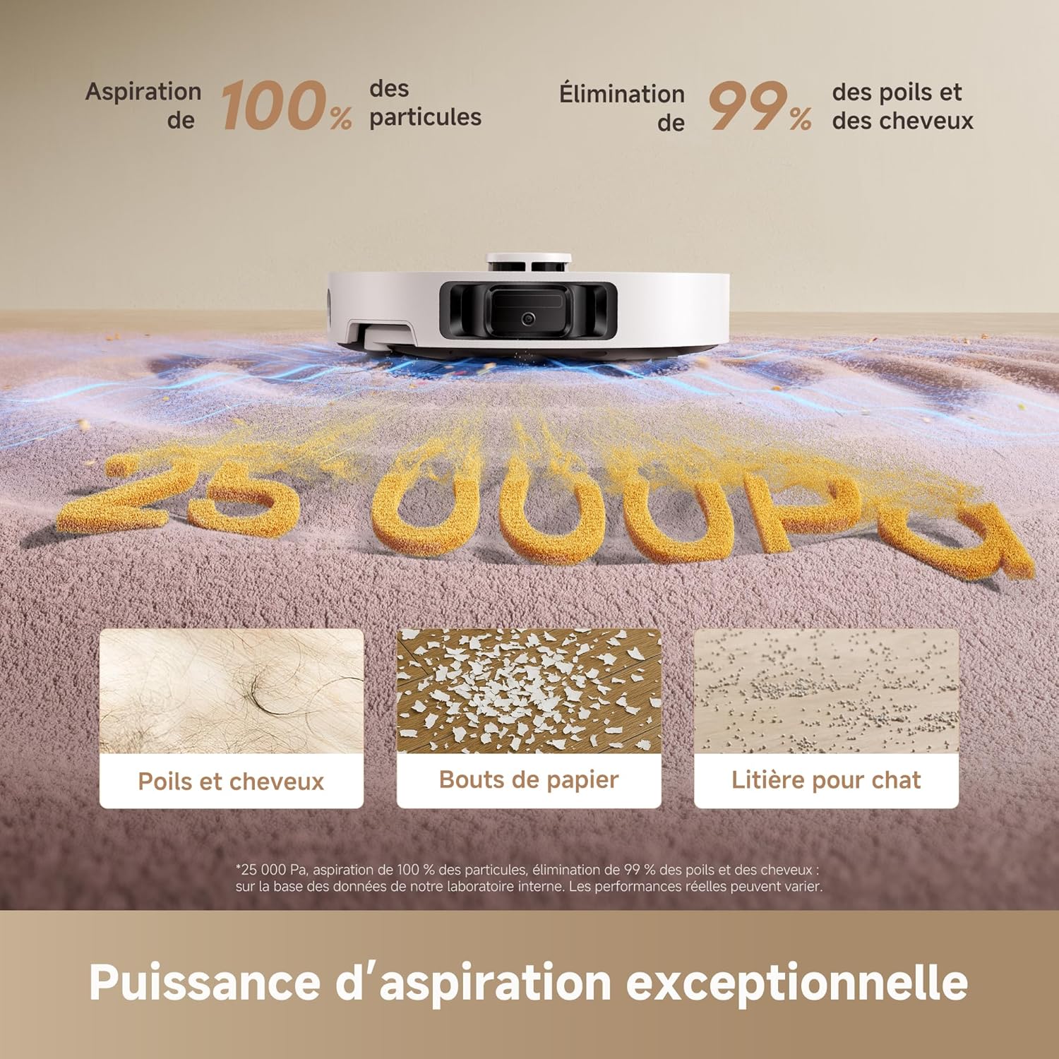 dreame L10s Ultra Gen 3 Kit Robot Aspirateur Laveur, Brosse Latérale Rétractable à Levage - Image 6