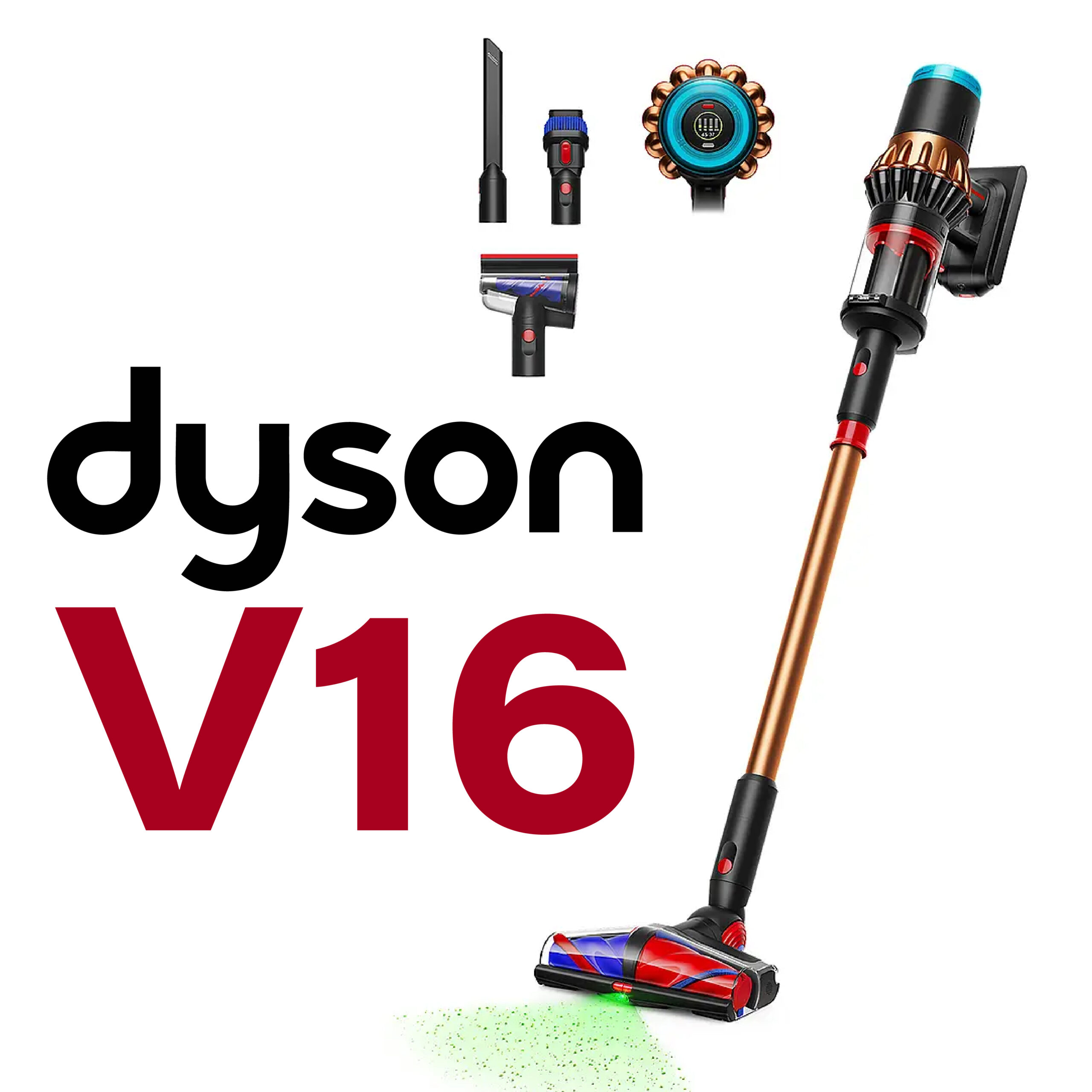 Dyson V16 Aspirateur lavant Piston Animal Submarine™ L’aspirateur 3-en-1