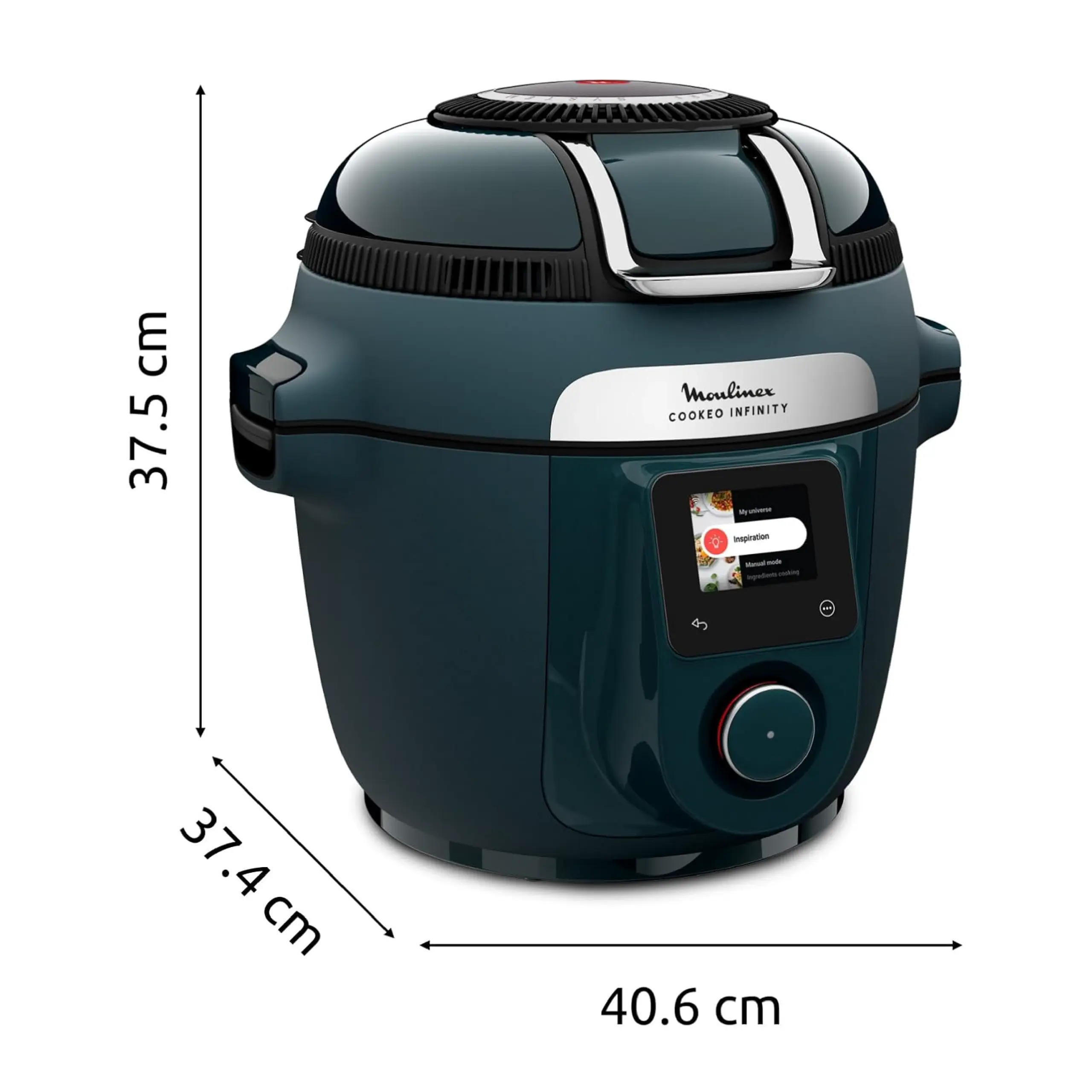 Moulinex Cookeo Infinity, Air fryer + multicuiseur sous pression, Sans pale de mélange, 17 programmes, CE97GUF0 - Image 6