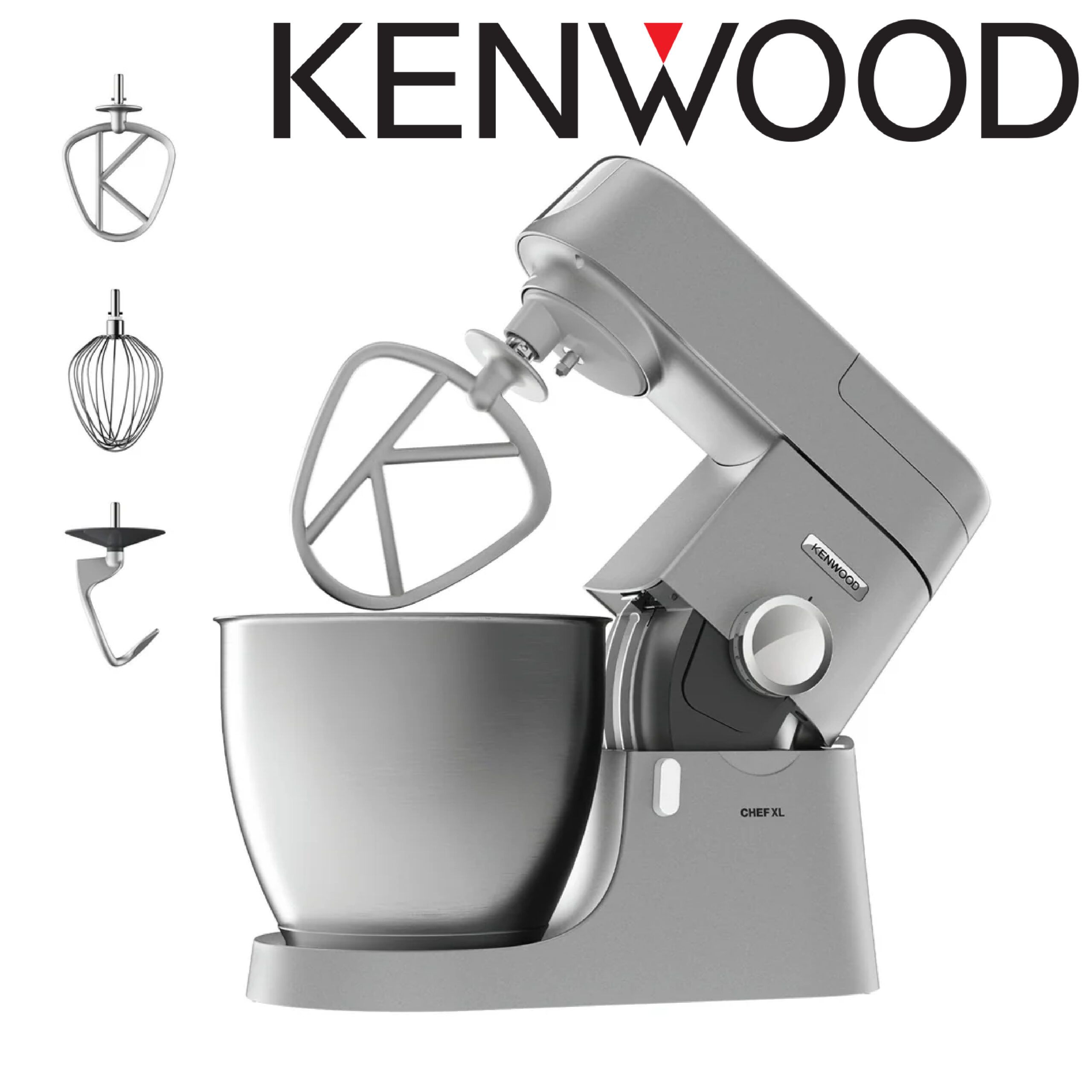 KENWOOD Robot pâtissier Chef XL - Bol inox 6,7 L - Kit pâtisserie et blender inclus - KVL4110S - Image 7