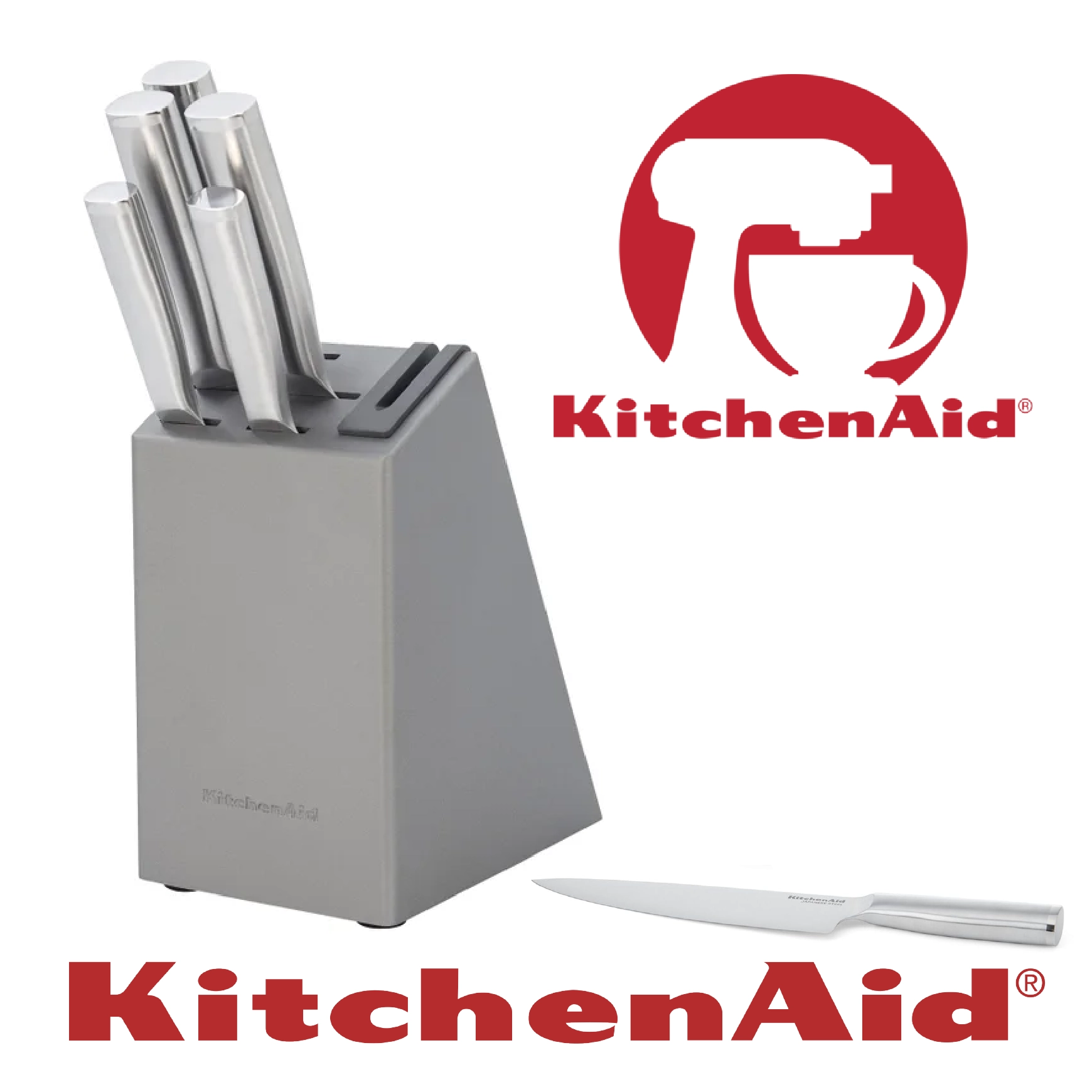 KitchenAid Ensemble de 6 Couteaux KO6PSTFGBXSSC