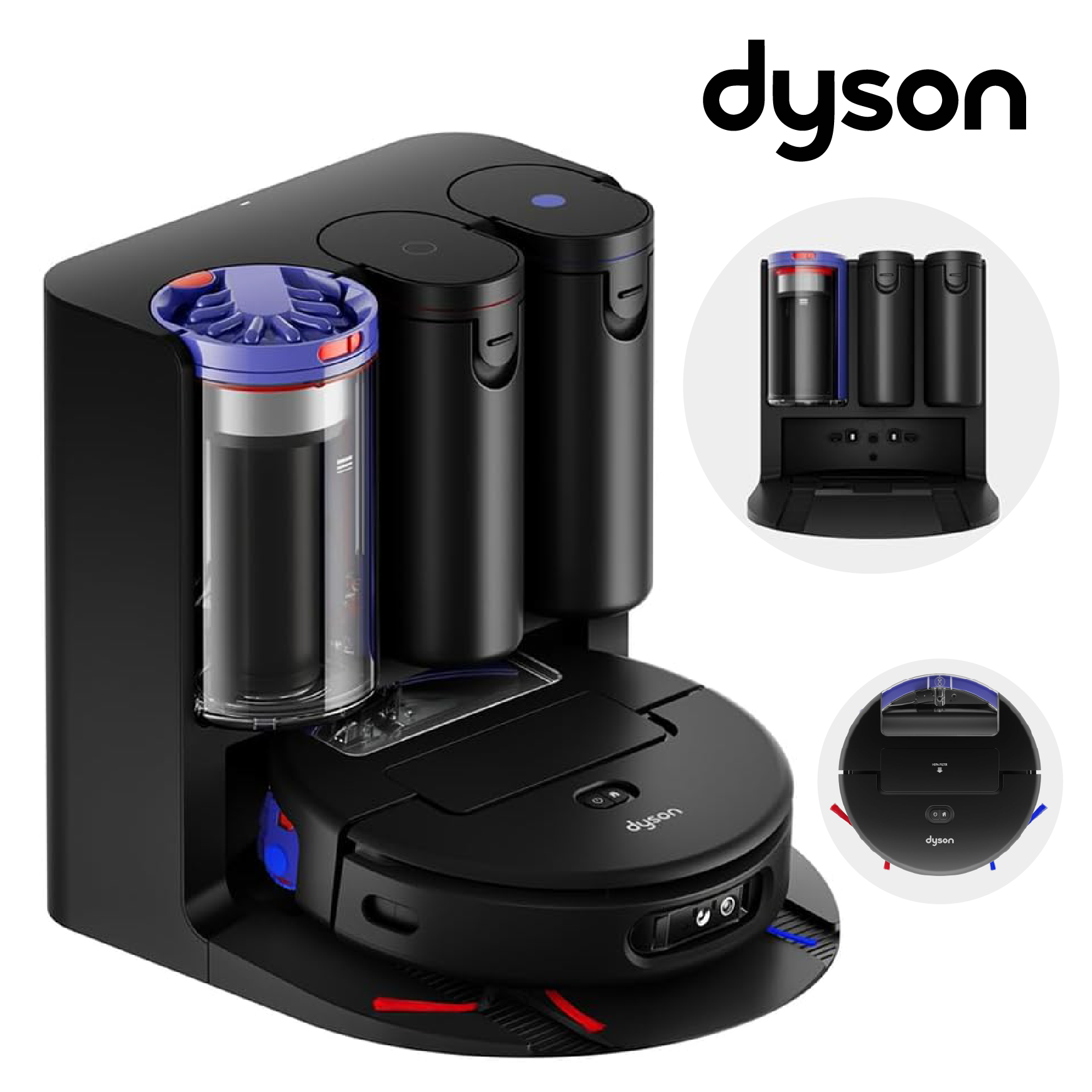 Aspirateur robot laveur Dyson Spot+Scrub™ Ai