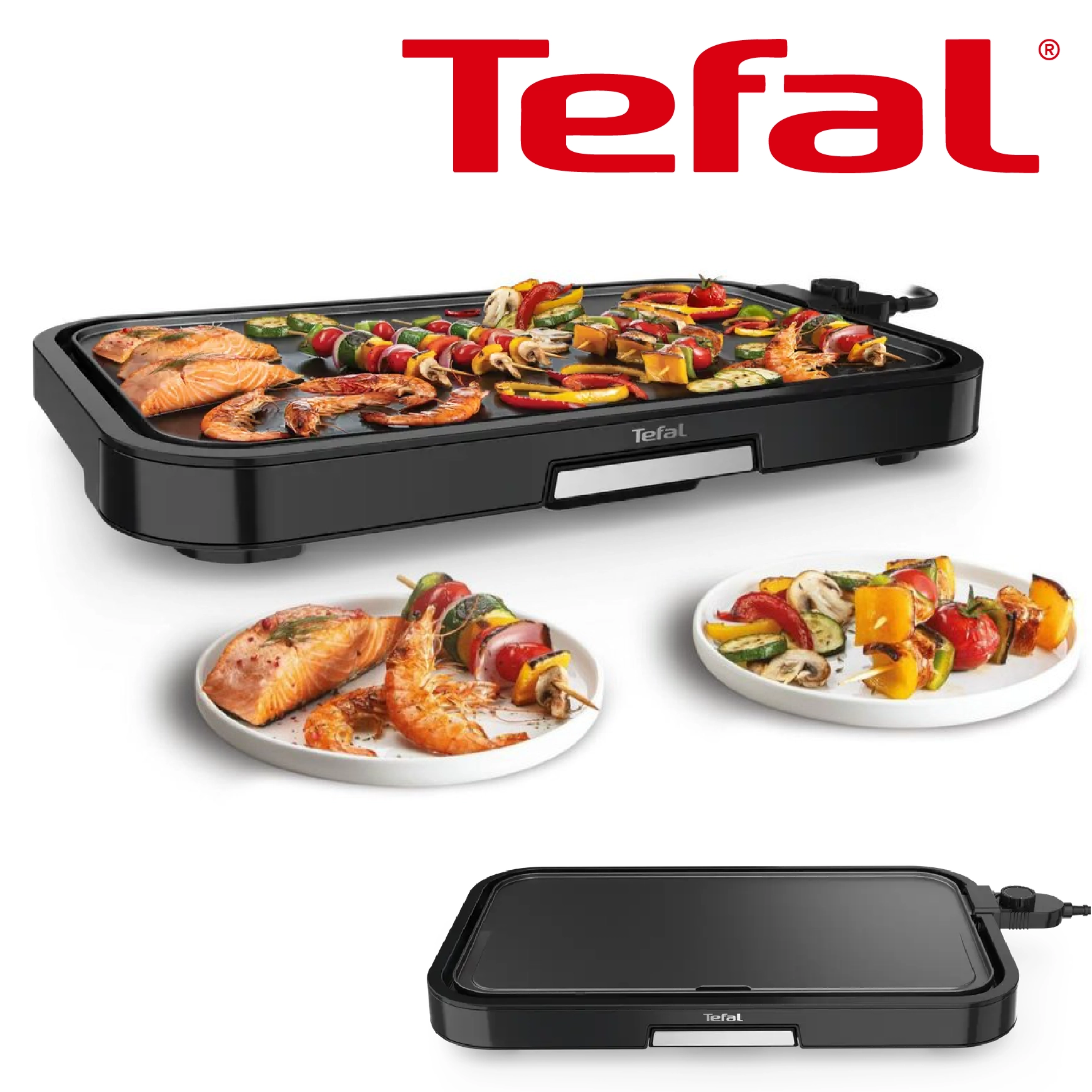 Tefal Plancha électrique Giant 12 personnes - CB631810