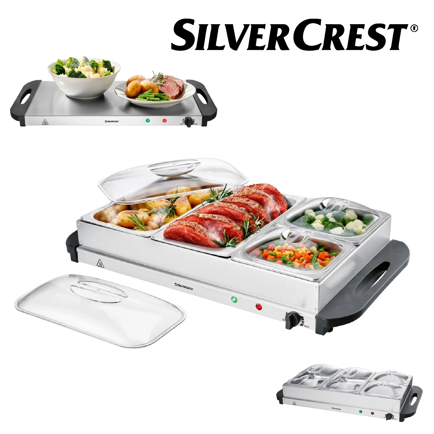 SILVERCREST Calentador de buffet 45–85 °C