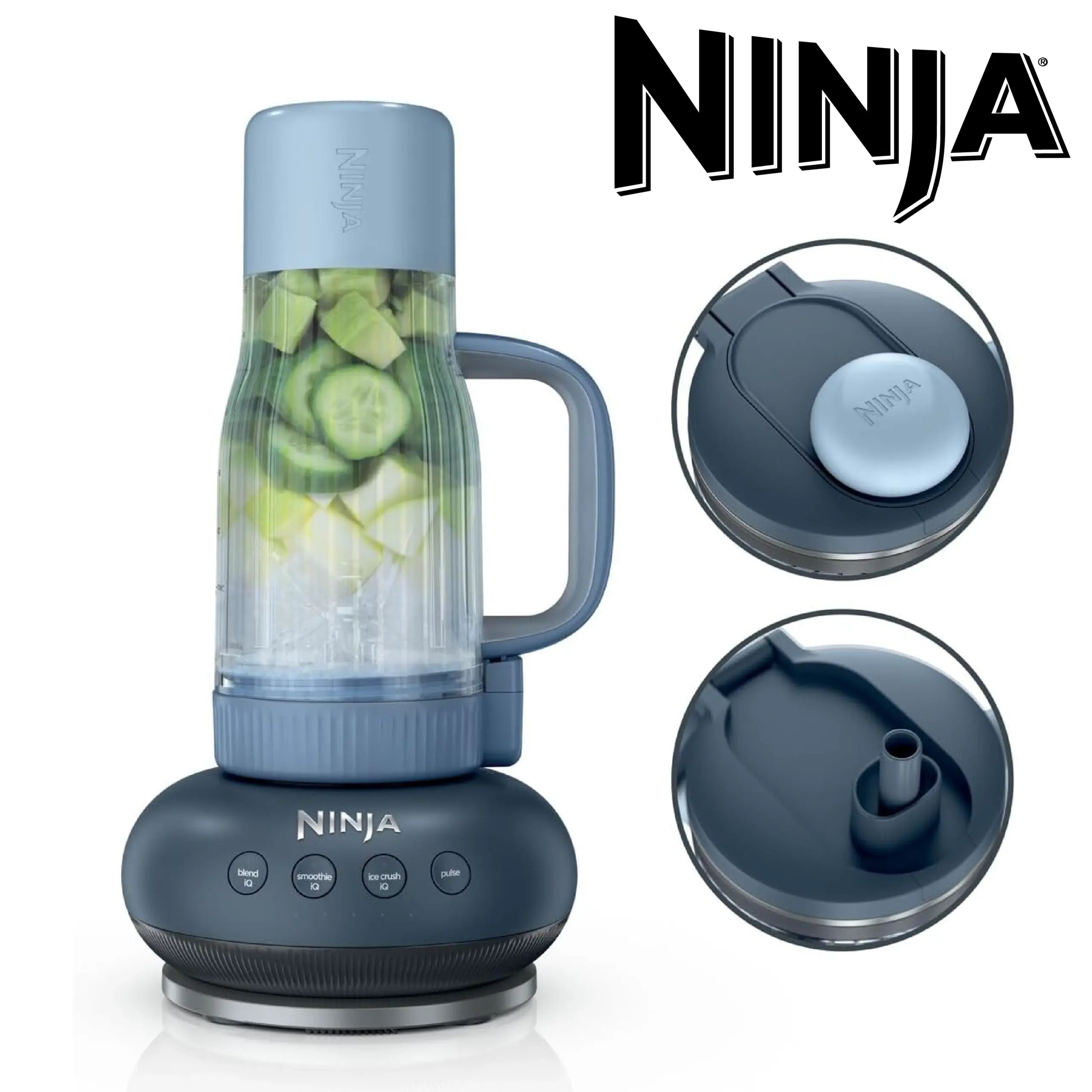 Ninja Blender portable BlendBoss avec gourde 1200W DB351EUCY