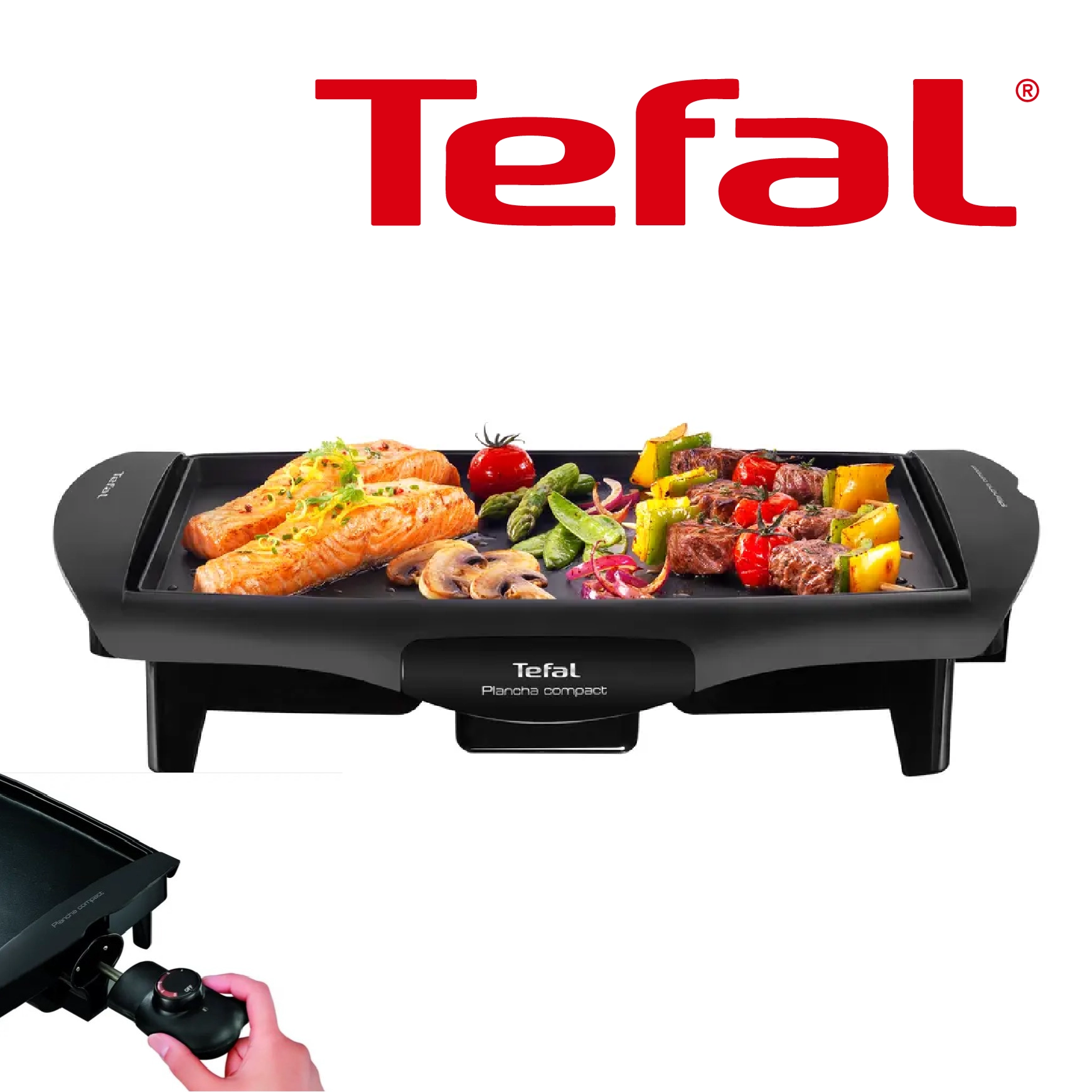 Tefal Plancha Compact CB500512
