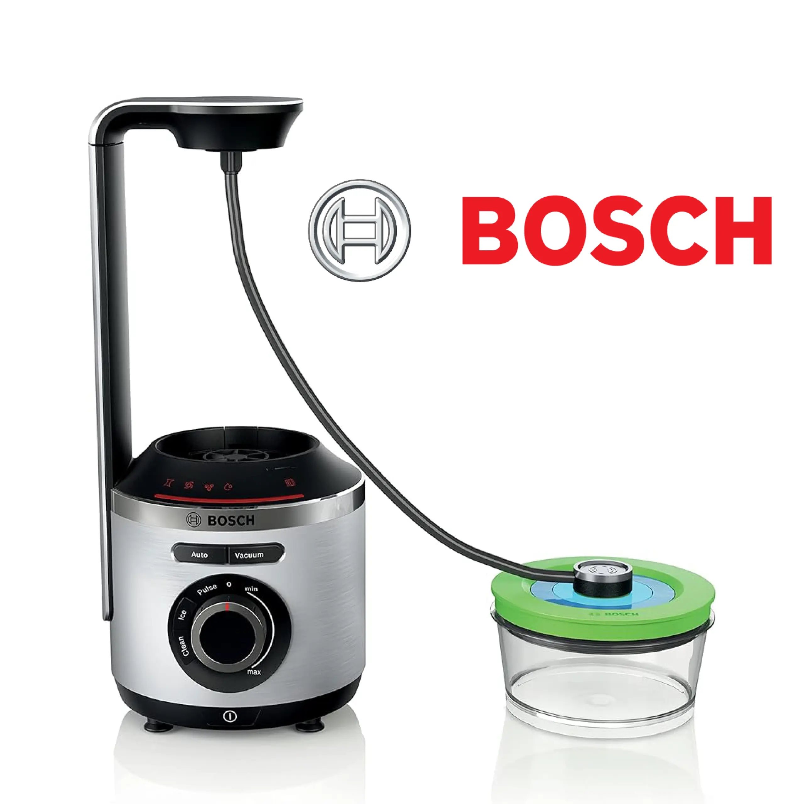 Bosch Blender sous vide VitaPower Série 8 – Grande préservation des vitamines – Gourde to go avec valve sous-vide – 1,5 L – 1000W -MMBV622M - Image 10